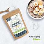 Fossil Shell Flour Powder for Detoxification, Digestive Health, and Natural Wellness - Organic and Silica Rich Mineral Supplement. 250g