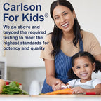 Carlson - Kid's Chewable Iron, 15 mg, Superior Absorption, Blood Health, Energy Production & Optimal Wellness, Natural Strawberry Flavor, 60 Tablets