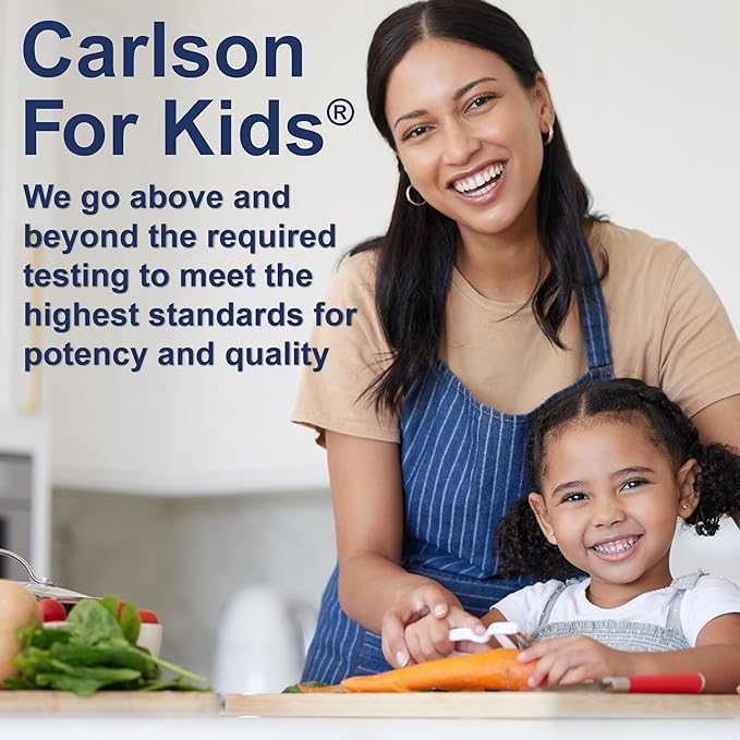 Carlson - Kid's Chewable Iron, 15 mg, Superior Absorption, Blood Health, Energy Production & Optimal Wellness, Natural Strawberry Flavor, 60 Tablets
