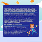 LOVEBUG Probiotics for Kids – Probiotic Chewables with Prebiotic Fiber for Age 4+,Daily Children's Gut Health & Digestive Support Supplement, Sugar-Free Berry Flavor, 30 Count
