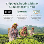 VAHDAM Organic Turmeric Ginger Herbal Tea Bags (100 Pyramid Tea Bags) Caffeine Free, Non GMO | 100% Pure Herbal Blend - Savory & Spicy, Plant-Based Teabags | Resealable Ziplock Pouch