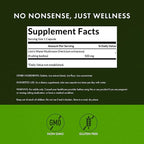 Swanson Lion's Mane Mushroom Brain Health Supplement for Professionals Seeking Mental Focus, Memory, and Clarity Support - 500 mg (60 Vegan Capsules, 4 Bottles)