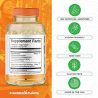 Boswellia Serrata Extract Joint Support Supplement by Powered by Plants – 65% High Potency Boswellic Acids with BioPerine – Supports Immunity, Mobility & Flexibility – 120 Vegan Capsules