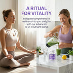 Auvra NMN 10 in 1 Capsules - 1000mg Per Serving, Cellular Energy & Daily Vitality Supplement with NAD+, TMG & Nutrient Blend, Wellness Support Capsules, Dietary Supplement - 120 Capsules