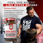 Old School Labs Testosterone Supplement for Men – Fadogia Agrestis 1500mg Max Potency + Tongkat Ali & BioPerine® – Muscle Growth, Recovery, Drive & Stamina – 120 Caps, 40 Servings