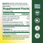 MegaFood Blood Builder Iron Supplement for Women & Men - Increase Iron Levels Without Side Effects - Combats Fatigue - Vitamin B12, Folic Acid & Vitamin C - Vegan - 60 Mini Tablets (30 Servings)