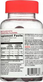 Amazon Brand - Mama Bear Vegan Probiotic, Berry, 60 Gummies, 1 Billion CFU per Gummy