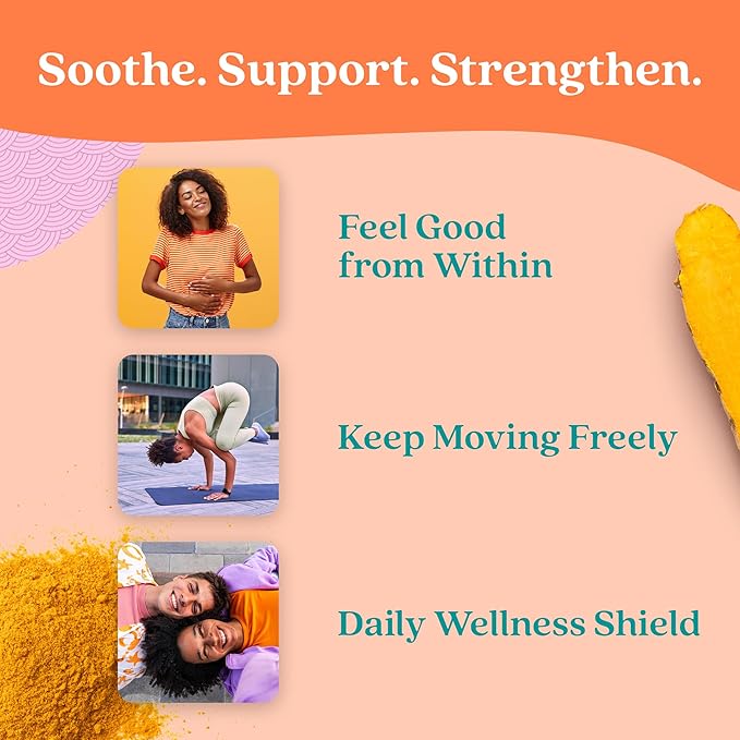 Further Food Superfood Turmeric Root Powder - Maximum Absorption, Natural Immune Booster, Golden Milk Blend, Sugar Free, Keto, Vegan, Non-GMO, 2.12 Oz
