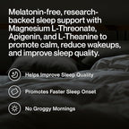 Momentous Nightly Sleep Pack - Magnesium L-Threonate, L-Theanine, and Apigenin - NSF Certified for Sport - 30 Servings