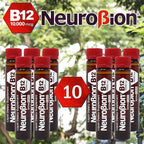 Neurobion Pack B12 Forte 2 Box 10 Vials x 10 ml + Homestuff Pill Pouches Clear Resealable