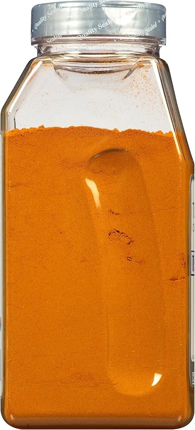 McCormick Culinary Ground Turmeric, 16 oz - One 16 Ounce Container of Powdered Turmeric Spice Perfect for Indian, Southwest Asian, Middle Eastern, and North African Cuisines