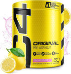 C4 Original Pre Workout Powder Pink Lemonade Vitamin C for Immune Support Sugar Free Preworkout Energy for Men & Women 150mg Caffeine + Beta Alanine + Creatine 60 Servings