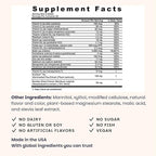 EZ Melts Women's Multi + Hair Growth - Daily Multivitamin for Women - Supports Healthy Energy Levels & Reduced Hair Shedding - Non-GMO & Vegan - Peach - 60 Dissolvable Tablets (30 Servings)