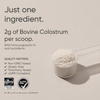 Sports Research® Bovine Colostrum Powder – Easy to Mix, Single Ingredient Superfood – Immunity Support & Gut Health w/IgG Antibodies - U.S. Sourced · Non-GMO · Gluten Free - 75 Servings (Unflavored)