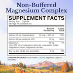 Vitalitown Magnesium Zinc, with Vitamins D3 & B6, Chelated Magnesium Glycinate, Malate, Citrate, Taurate, High Absorption, for Sleep, Bone, Heart, Immune, Digestive Support, 60 Caps