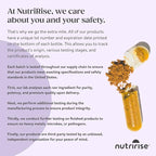 NutriRise Immunity Complex Immune Support Supplement with Vitamin C, E, B6, Zinc, Turmeric Curcumin, Elderberry, Echinacea, 7.2 Billion CFU Probiotics for Gut Health, 90 Count
