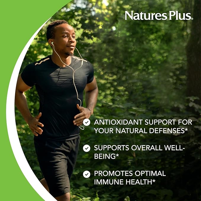 NaturesPlus Vitamin C Micro-Crystals - 8 oz - Antioxidant - Supports Immune Health & Overall Well-Being - Vegan, Gluten Free - Approx. 45 Total Servings