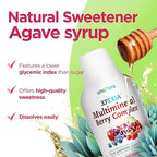 Xperia Concentrate, Liquid, Herbal Multimineral, Multivitamin for women and man, Ashwagandha, Natural Energy Boost, Agave syrup & Stevia, 30 Fl oz. (30-Day Supply)