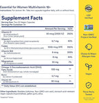 Ritual Women’s 18+ Daily Multivitamin - Key Essential Vitamins and Minerals to Support Energy, Heart, Bone, Brain Health* - Clinical Backed - Vegan - USP Verified - Citrus - 60 Capsules - 30 Servings