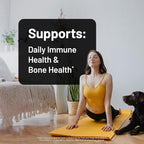 NatureWise Vitamin D3 5000IU + K2 (MK7) 100mcg with Organic Extra Virgin Coconut Oil - Supports Calcium Absorption, Bone & Immune Health - Non-GMO, Soy & Gluten-Free - 90 Softgels[90-Day Supply]