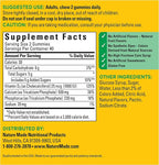 Nature Made Calcium Gummies 500 mg Per Serving with Vitamin D3, Dietary Calcium Supplement for Bone Support, 80 Gummies, 40 Day Supply