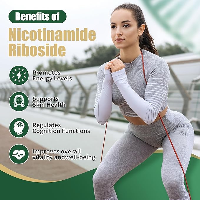BAKAKOUL NAD Supplement - Liposomal Nicotinamide Riboside, Resveratrol, Quercetin, NAD Nicotinamide Riboside Resveratrol 900mg, NAD+ Supplement for Men and Women, 80 Capsules 1 Pack