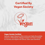 Naturalis Ubiquinol 100mg Active CoQ-10 Emulsified in MCT Oil for Better Absorption | Gluten Free, Non-GMO & Soy-Free | Cardiovascular Wellness, Antioxidant Protection, and Healthy Skin* | 60 Softgels