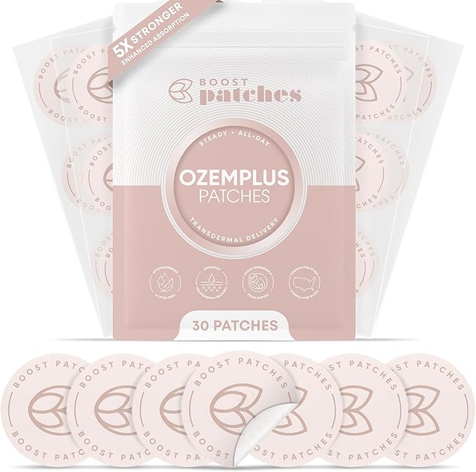 Berberine Patches for Women & Men - 5X Advanced Bioavailable Formula for Weight Management Support with Berberine, Apigenin, Fucoxanthin, EGCG & Chromium - Topical Patch - 30 Day Supply