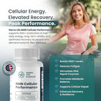 NMN Cellular Performance – 500mg Nicotinamide Mononucleotide for NAD+ Support, Cellular Energy & Recovery – Longevity & Performance Supplement – (2-Pack)