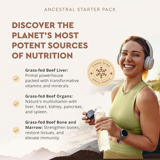 Ancestral Supplements Beef Organs and Stack Variation (Organs Starter Pack)