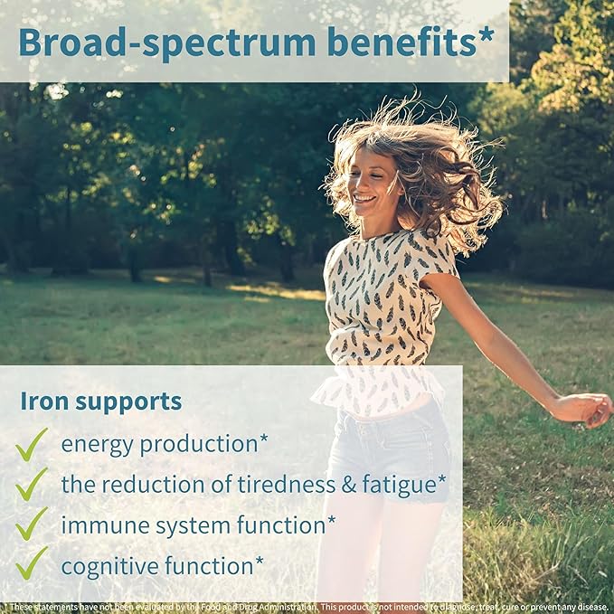 Igennus Clean Iron Bisglycinate 20mg, Vitamin C, 6 Month Supply, Gentle Chelated High Absorption Formula & Targeted Release Ferrous Bisglycinate for Women and Men, One Daily, Vegan, 180 Tablets