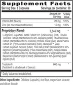 NaturalSlim Natural Testosterone Booster for Men - Male Enhancing Supplement with Ginkgo Biloba, L Arginine, Zinc, Vitamin B3, & Testofen for Energy, Muscle Builder & Metabolism - 180 Capsules