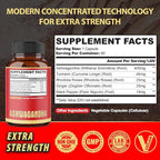 90 Capsules - Ashwagandha Supplement Capsules - Ginger Root, Turmeric, Rhodiola Rosea & Black Pepper