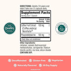 NEURIVA Original Decaffeinated Clinically Tested Nootropic Brain Supplement for Memory,Focus & Concentration,NeuroFactor & Phosphatidylserine,28ct Capsules,(Pack of 2)
