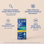 Mommy's Bliss Baby Probiotics + Vitamin D Drops,Supports Digestive Health & Immune Function*,400IU Vitamin D,Supports Bone Development*,Newborns+,Flavorless,0.34 Fl Oz (30 Servings),(Pack of 2)