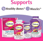 Caltrate Chewables 600 +D3 Plus Minerals Calcium and Vitamin D, Sugar Free, Cherry, Orange and Fruit Punch, 60 Count