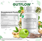 Clean Nutraceuticals Colostrum Supplement Capsules Probiotics Pills Prebiotics, L-Glutamine, Digestive Enzymes, Folate, Fiber, ACV, Turmeric, Apple Pectin and Turmeric Pills