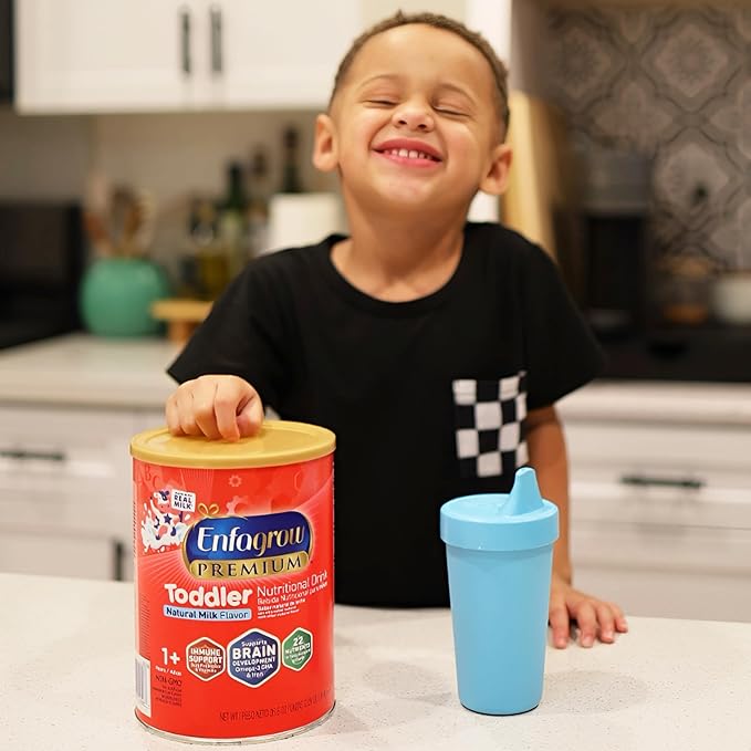 Enfagrow Premium Toddler Milk Nutritional Drink, Toddler Drink,Try Our Brain-Supporting Trio,32oz Can,(Pack of 3)