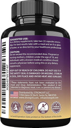Quercetin with Bromelain, Elderberry, Vitamin C, D3 and Zinc. Super Immune Support Supplement. Organic Complex for Men & Women, Non-GMO, Gluten-Free, Vegan, USA (120 Capsules)