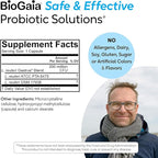 BioGaia Gastrus Gut Health | Probiotic Capsules | Eases Abdominal Discomfort, Gas & Bloating | Promotes Regularity & a Healthy Gut | Supports a Balanced Microbiome | Backed by 30 Years of Research