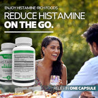 Bravado Labs DAO Supplements Histamine Blocker - DAO Enzyme + Diamine Oxidase & Vitamin C for Daily Histamine Metabolism & Immune Support - 60 ct