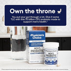 Physician's CHOICE Probiotics for Men - 70 Billion CFU - 8 Strains - Selenium & Organic Prebiotics - Supports Digestive Health, Microbiome, Colon, Immune Health - Advanced Men's Probiotic - 15ct 2pck