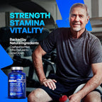 Pills for Men Fast Acting - Male Enhancing Supplement Testosterone Booster - Blood Flow, Libido, Size, Girth, Hardness, Stamina, Enlargement, Growth - Natural Performance Enhancer - 2 Month Supply