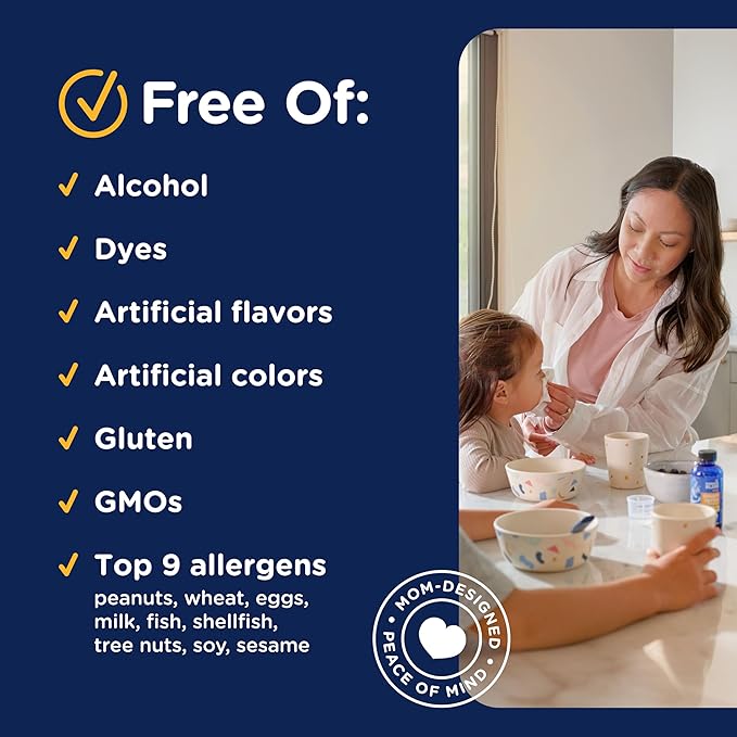 Mommy's Bliss Kids Organic Cough Syrup & Mucus Relief for Night Time, Agave & Honey, Ivy Leaf, Zinc, Vitamin C, Cough Syrup for Kids, +Herbal Nighttime Blend, 4 Fl z