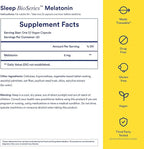 Ritual Sleep Bioseries™ Melatonin: Sleep Aid for Adults, Sleep Supplement with Time Released Capsules, Vegan Drug Free Sleep Vitamins for All Night Sleep Support, 20 Capsules (Pack of 2)