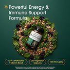 NatureBell Methylated B Complex Vitamins - 240 Vegetarian Capsules - High Bioavailability 12-in-1 Formula - for Immune Health & Energy Support* - Non-GMO & Gluten-Free