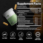 resO Bone & Joint Postbiotic for Women & Men - Natural Glucosamine & Chondroitin Supplement, Joint Health Support, Formula with Boswellia, MSM, & Vitamin D3, Gluten Free, Non GMO - 60 Capsules