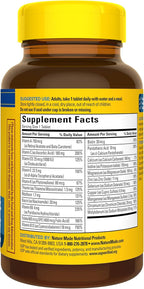 Nature Made Multivitamin for Him, Mens Multivitamins with No Iron, Daily Nutritional Support, Nature Made Multi Mens Vitamins & Minerals, 90 Tablets, 90 Day Supply