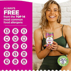 NUTRAMIN Daily Vegan Keto Multivitamin Gummies Non-GMO Natural Vitamin C, D + Zinc for Immunity, Plant-Based, Sugar-Free, Nut-Free, Gluten-Free, Biotin, Vitamin A, B, B6, B12 & More 45 Days (90 Count)