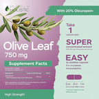 Purely Holistic Hawthorn Berry 665mg + Olive Leaf Extract 750mg Bundle + 270 Vegan Capsules - Made in The USA